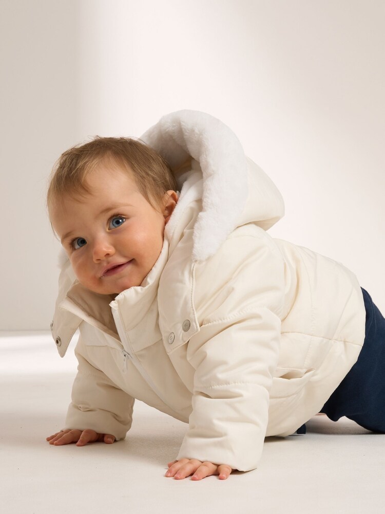 Truly Baby Natural Padded Coat - Image 2 of 3