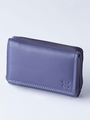 Lakeland Leather Purple Small Purse - Image 1 of 5