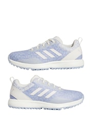 Бело-синяя - adidas Golf S2G SL 23 Shoes - Image 5 of 9
