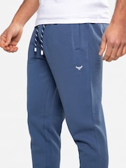 Threadbare Denim Blue Cotton Blend Joggers - Image 4 of 4