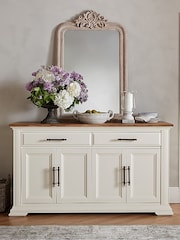 Bentley Designs Cream Belgrave Cream Two Tone Wide Sideboard - Image 1 of 4