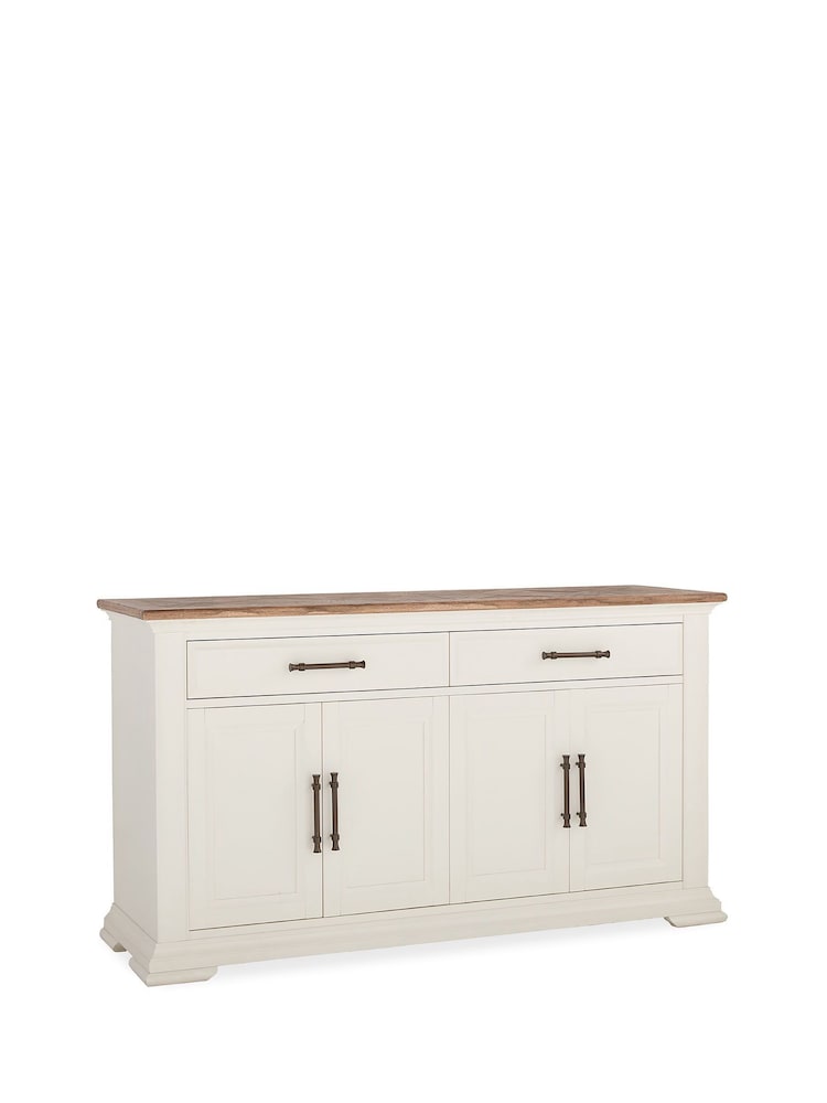 Bentley Designs Cream Belgrave Cream Two Tone Wide Sideboard - Image 2 of 4