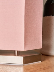 glow Pink Hexagon Table Lamp - Image 2 of 5