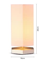 glow Pink Hexagon Table Lamp - Image 4 of 5