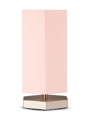 glow Pink Hexagon Table Lamp - Image 5 of 5