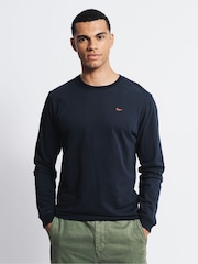 Aubin Buttermere Cotton Long Sleeve T-Shirt - Image 1 of 4