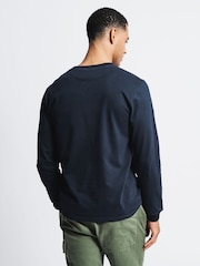 Aubin Buttermere Cotton Long Sleeve T-Shirt - Image 2 of 4