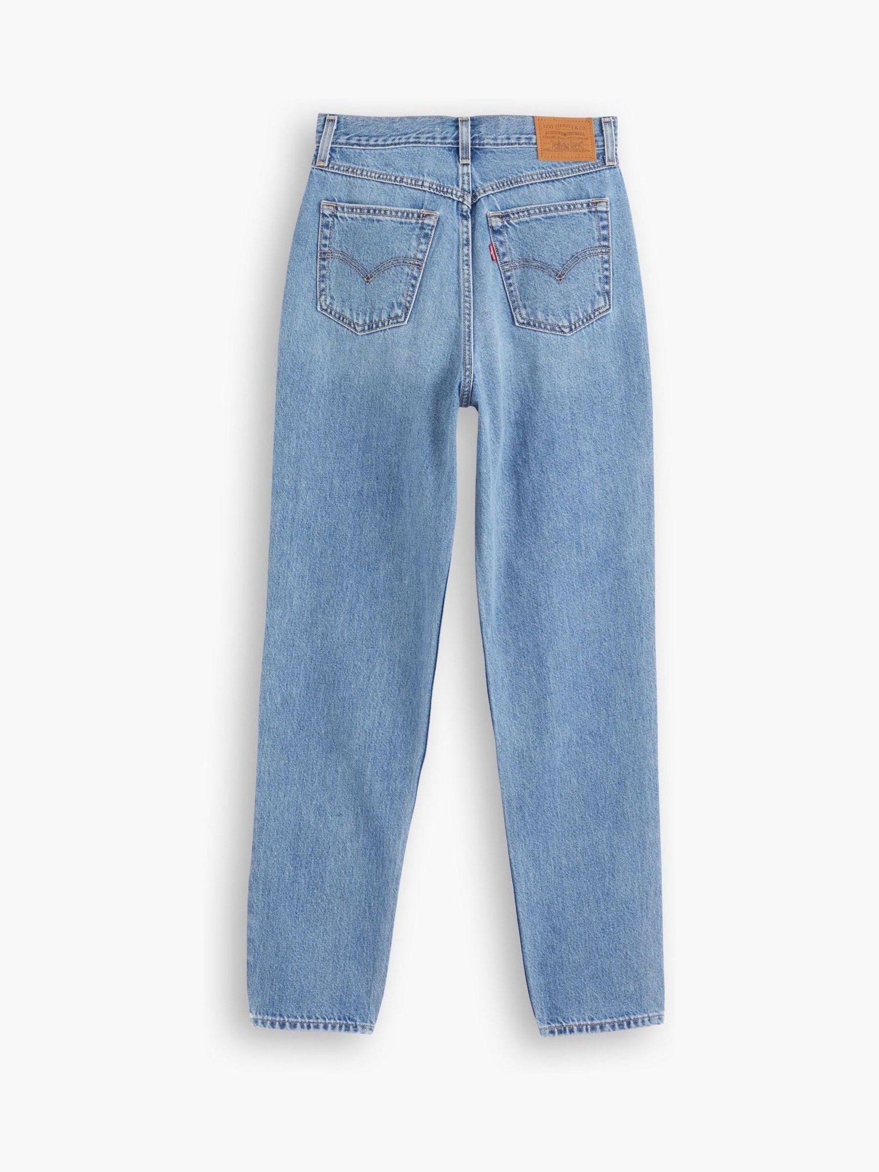Levi's light wash mom jeans sale