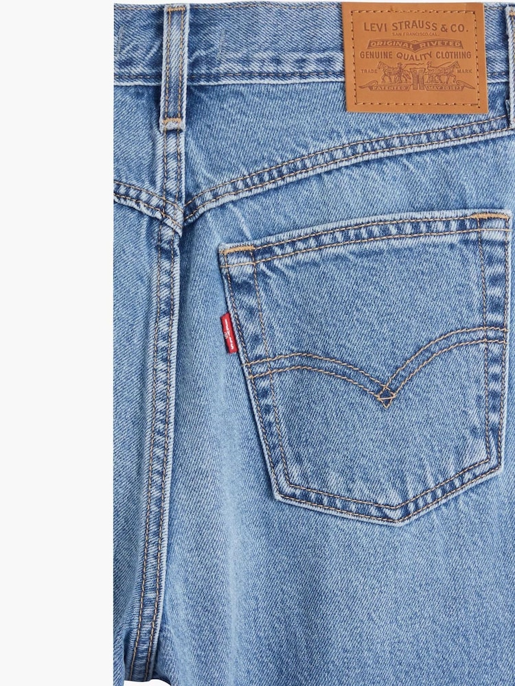 Светлый выбеленный джинс - ® Levi's джинсы в стиле 80-х - Image 7 of 7