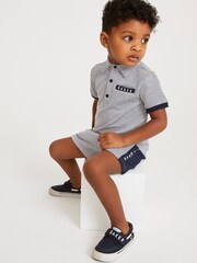 Baker by Ted Baker Blue Polo and Short Set - Image 2 of 9