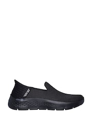 Skechers Black Slip Ins Go Walk Flex Relish Womens Trainers - Image 1 of 8