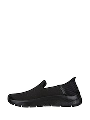 Skechers Black Slip Ins Go Walk Flex Relish Womens Trainers - Image 3 of 8