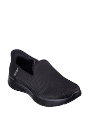 Skechers Black Slip Ins Go Walk Flex Relish Womens Trainers - Image 4 of 8