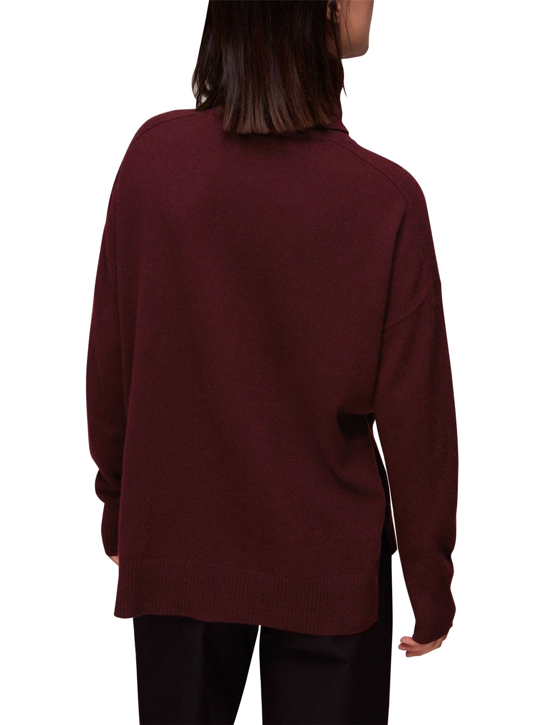 Whistles cashmere roll neck outlet