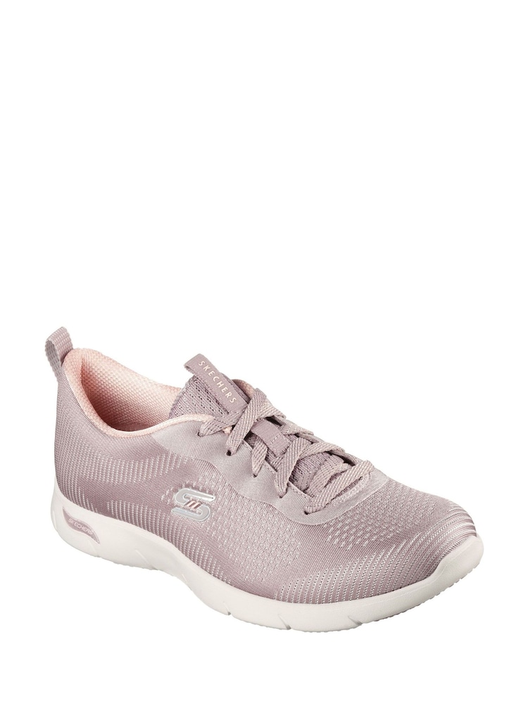 Skechers Brown Arch Fit Refine Classy Doll Womens Trainers - Image 2 of 3