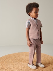Pink Formal Trousers (3mths-7yrs) - Image 1 of 4