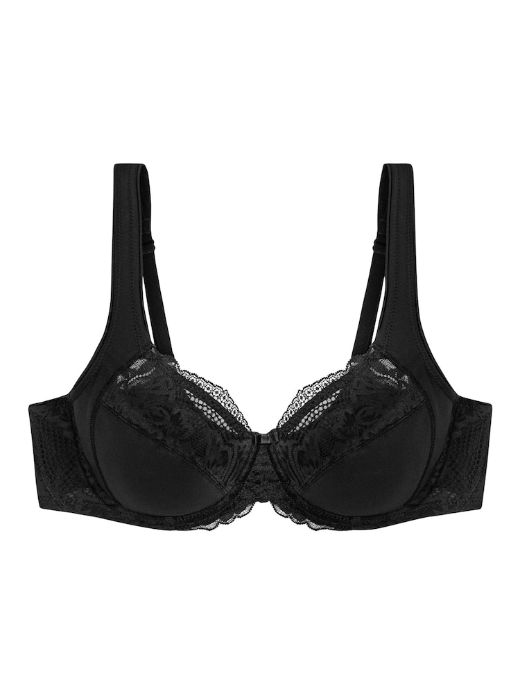Triumph® Modern Lace Cotton Wired Bra - Image 7 of 7