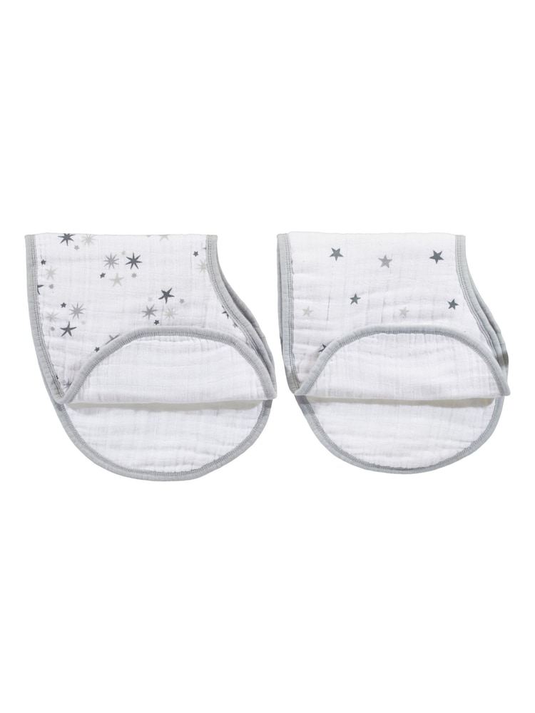 aden + anais – Twinkle – Lätzchen aus 100 % Baumwolle im 2er-Pack - Bild 1 von 4