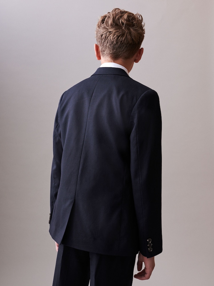 Marineblau - Premium Tollegno Italian Wool Suit: Jacket (3-16yrs) - Bild 2 von 9 Marineblau - Premium Tollegno Italian Wool Suit: Jacket (3-16yrs) - Bild 2 von 9