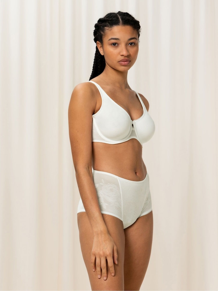 Белый - Triumph Wild Rose Sensation Minimiser бюстгальтеры - Image 1 of 8