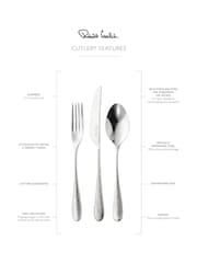 Robert Welch Set of 8 Silver Sandstone Design Teaspoons - Image 4 of 4