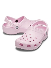 Бледно-розовый - Crocs классические сабо для взрослых - Изображение 7 из 9