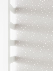 The Little Green Sheep Grey Rice Print Fitted Sheet - Image 3 of 3