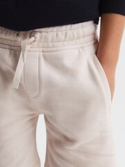 Reiss Cream Henry Drawstring Jersey Shorts - Image 3 of 6