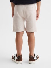 Reiss Cream Henry Drawstring Jersey Shorts - Image 5 of 6