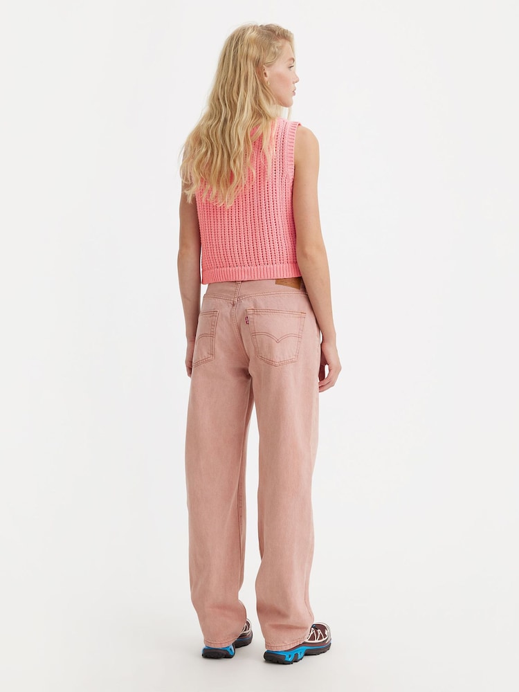 Розовый - Levi's® 501® 90's 100% Cotton Jeans - Image 2 of 3