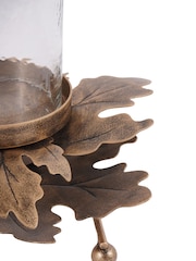 Laura Ashley Gold Corrina Leaf Triple Votive Candle Holder - Image 5 of 5