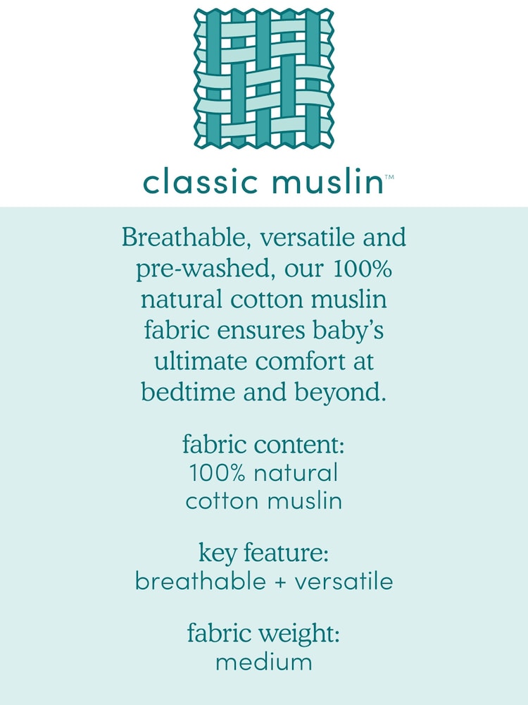 aden + anais White Essentials Hooded 100% Cotton Towels 2 Pack - Image 5 of 5