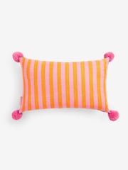 Lucy Tiffney Navy Tufted Floral Cushion - Image 4 of 5