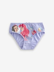 Pink Disney Princesses Briefs 5 Pack (1.5-10yrs) - Image 6 of 8