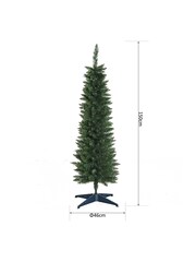 Homcom Green 5ft Green Artificial Christmas Tree With Stand Decoration - Image 5 of 5