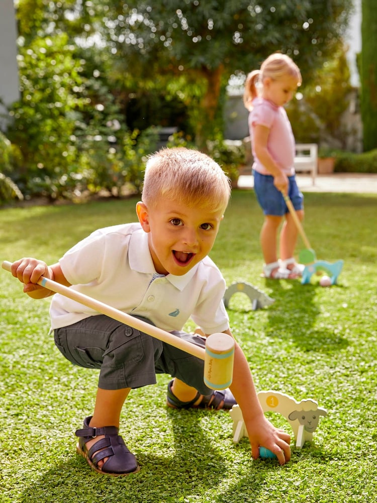 JoJo Maman Bébé Meadow Croquet Game - Image 4 of 4