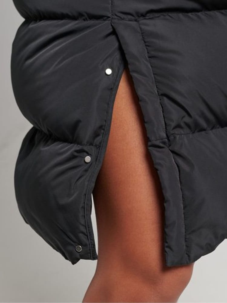 Superdry Black Touchline Padded Gilet - Image 6 of 6