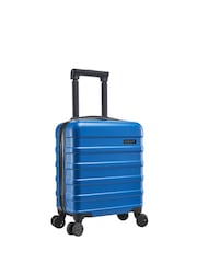 Синий - Чемодан Cabin Max Anode Four Wheel Carry On Easyjet Sized Underseat 45cm Suitcase - Image 4 of 4
