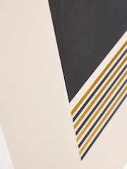 Pacific Art Deco Print With Gold Detail And Black Frame - Image 6 of 7