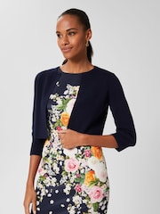 Hobbs Blue Ella Cardigan - Image 1 of 4