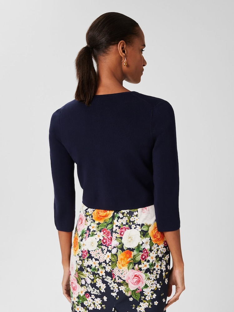 Hobbs Blue Ella Cardigan - Image 2 of 4