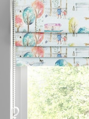 Voyage Dusk Kids Park Life Made To Measure Roman Blind - Image 2 of 6