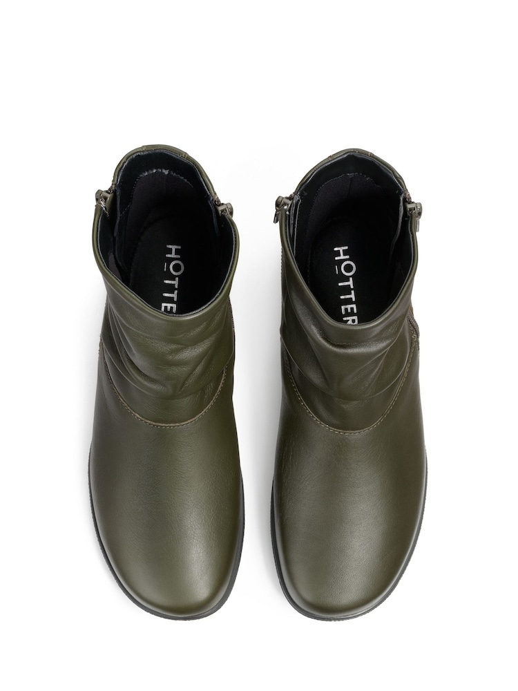 Verde - Hotter Whisper Zip Boots - Imagen 4 de 4 Verde - Hotter Whisper Zip Boots - Imagen 4 de 4