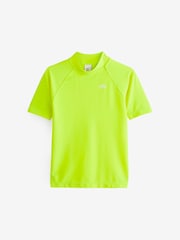Yellow Short Sleeve Sunsafe Rash Vest (1.5-16yrs) - Image 6 of 7
