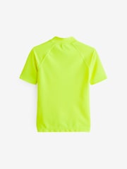 Yellow Short Sleeve Sunsafe Rash Vest (1.5-16yrs) - Image 7 of 7