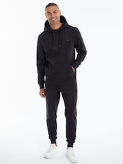 Threadbare Black Pullover Hoodie - Image 3 of 4