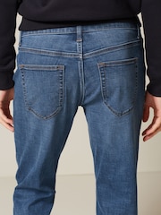 Bright Blue Tint Motion Flex Stretch Slim Fit Jeans - Image 6 of 10