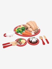 JoJo Maman Bébé Christmas Dinner Toy Set - Image 1 of 2