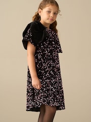 Angel & Rocket Macie Bow Shoulder Sequin Dress - 5суретінің 3 суреті