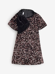 Angel & Rocket Macie Bow Shoulder Sequin Dress - 5суретінің 5 суреті